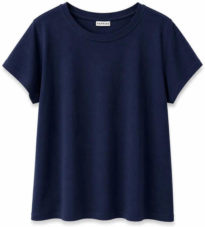 Paprika T-shirt Plus Size marineblauw