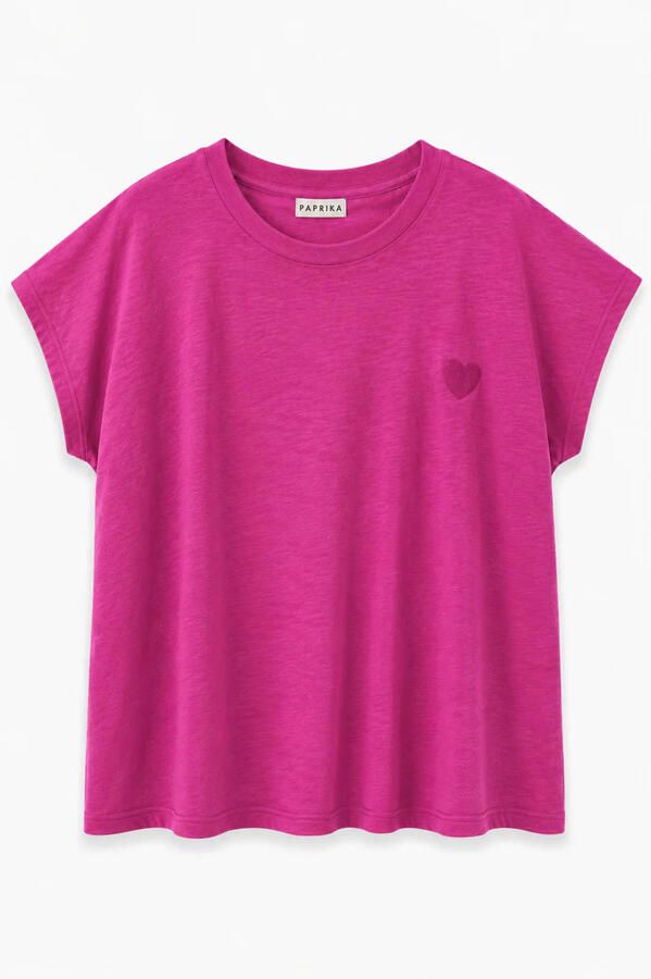 Paprika T-shirt Plus Size roze