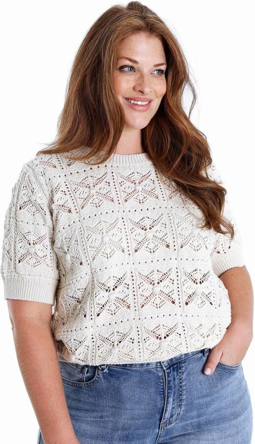 Paprika top ecru crochet - Foto 2