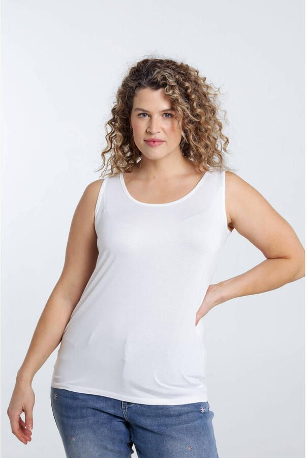 Paprika top ecru