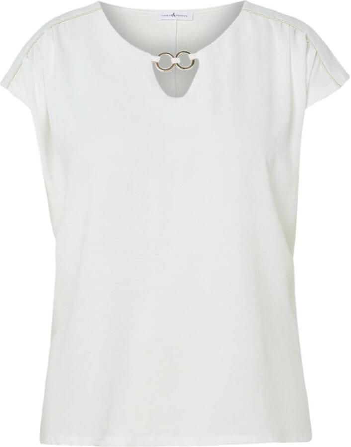 Paprika top ecru