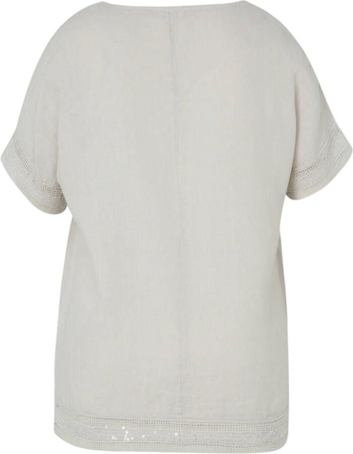 Paprika top ecru