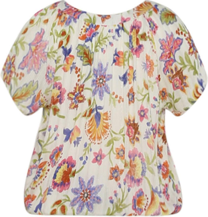 Paprika top multi met lurex
