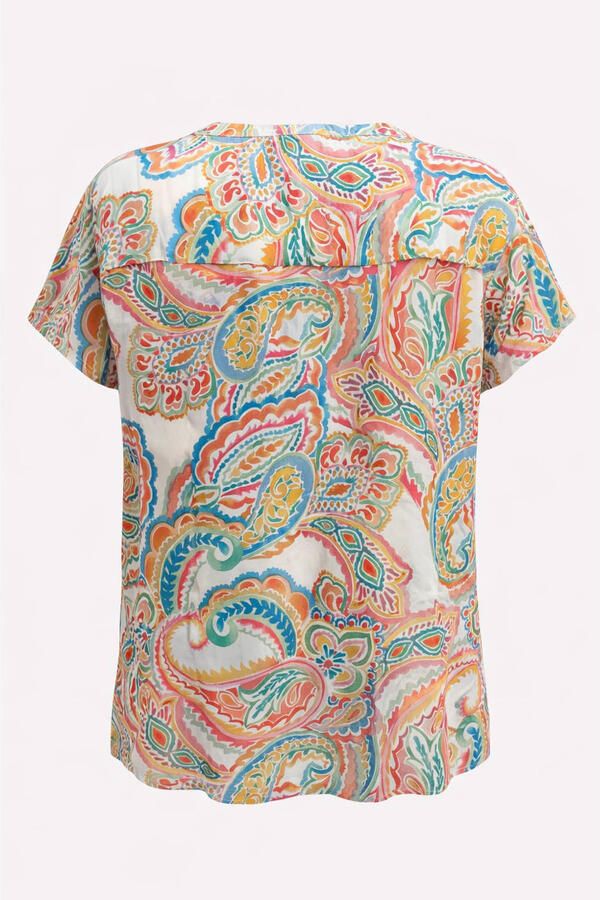 Paprika top Plus Size met paisley meerkleurig - Foto 2