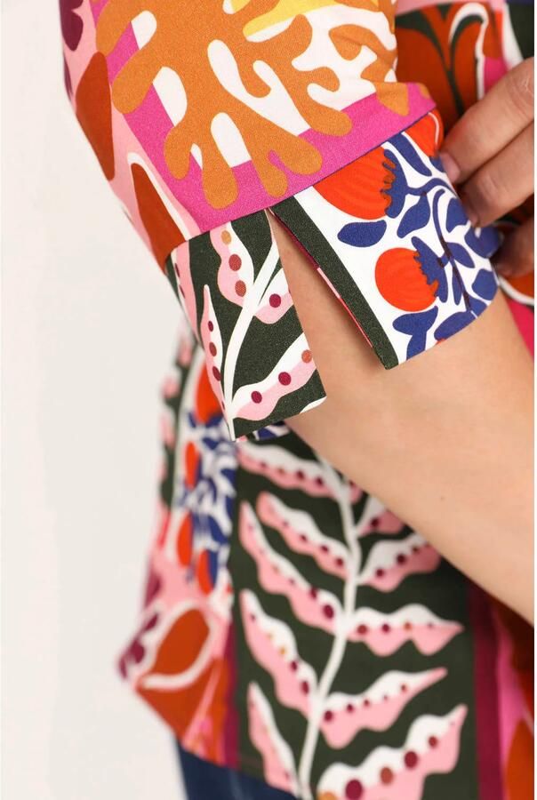 Paprika top Plus Size met print meerkleurig - Foto 2