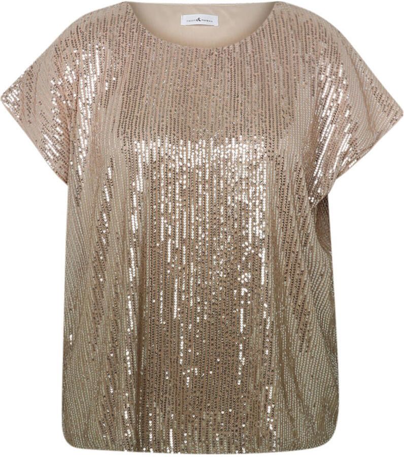 Paprika top taupe