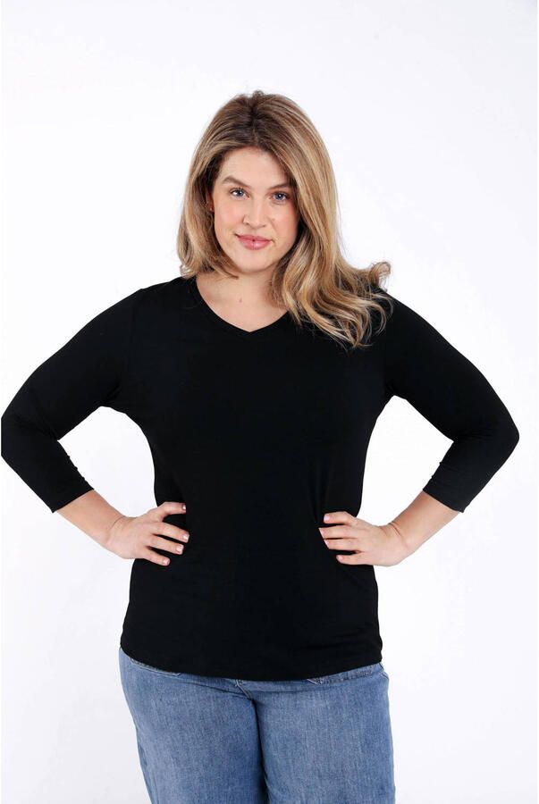 Paprika top zwart