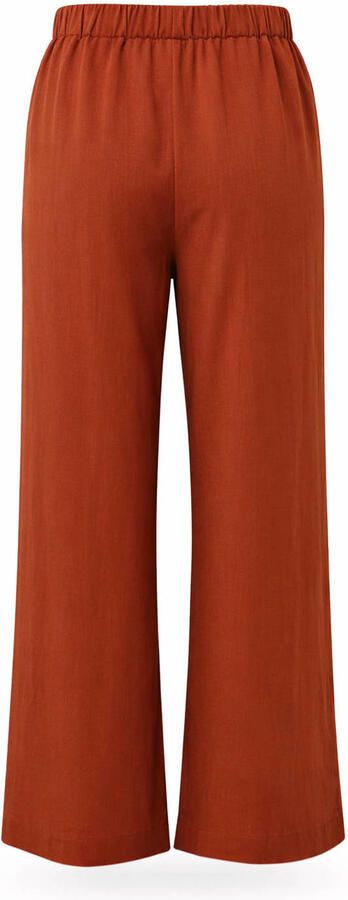 Paprika wide leg broek Plus Size terra - Foto 3