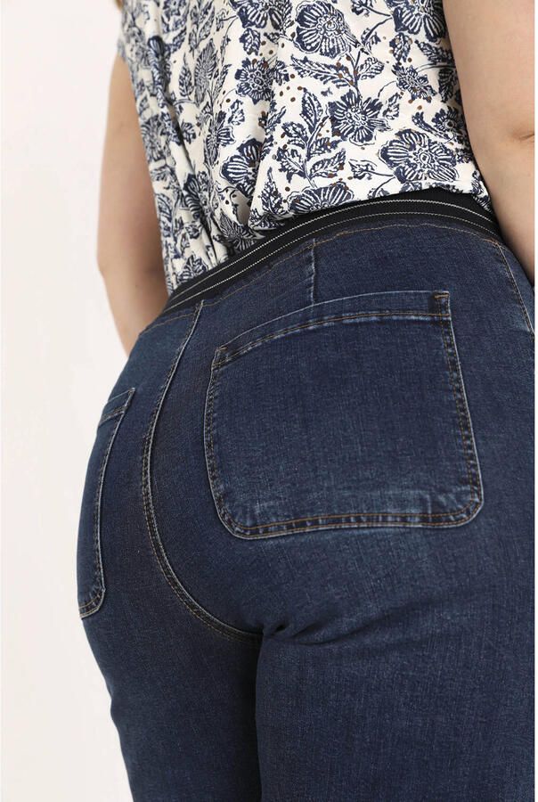 Paprika wide leg jeans dark blue denim - Foto 2