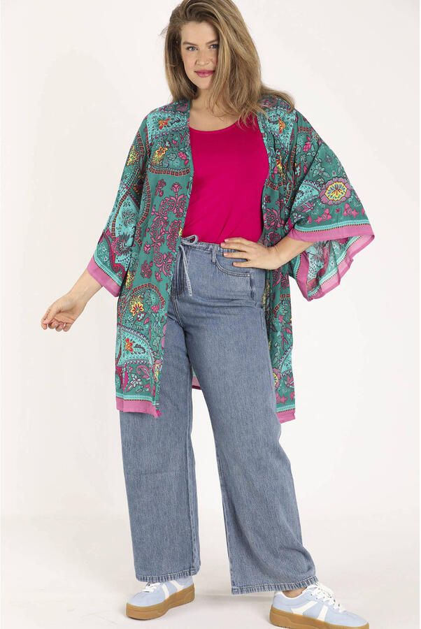 Paprika wide leg jeans medium blue denim - Foto 2