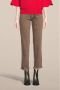 Para Mi high waist straight fit broek Bobby Authentic Morella taupe - Thumbnail 1
