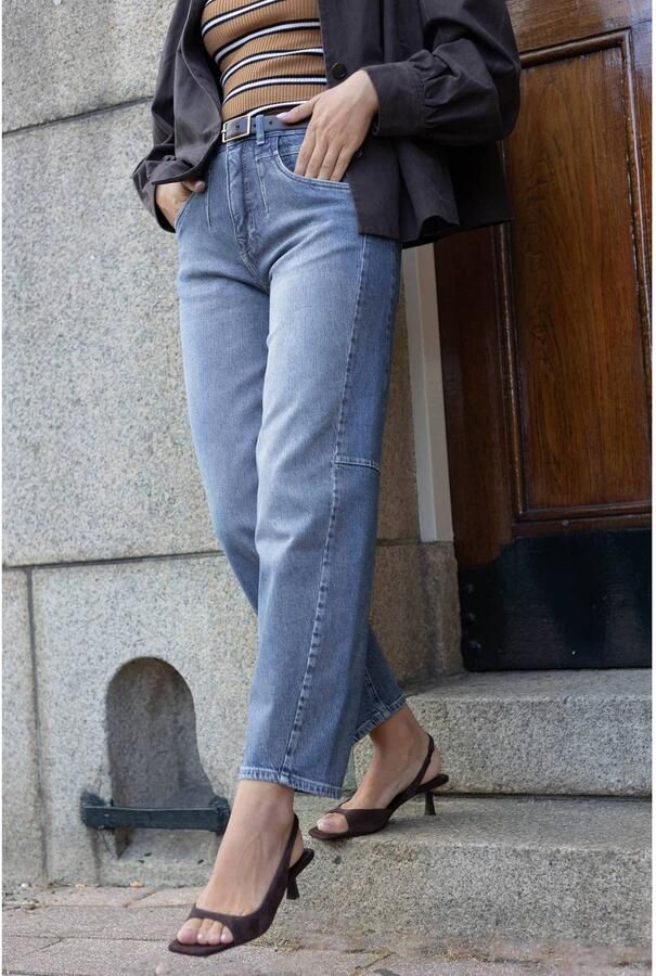 Para Mi barrel jeans medium blue denim - Foto 2