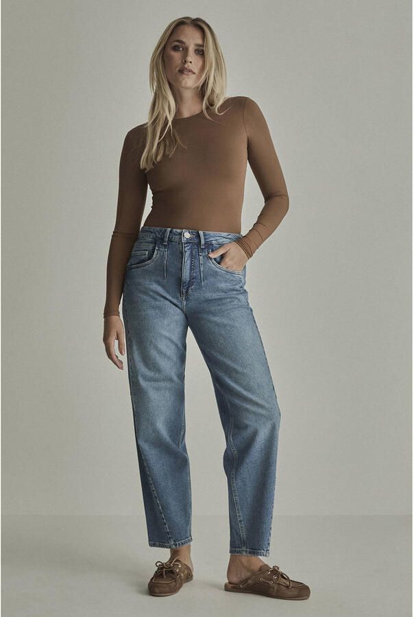 Para Mi barrel jeans mediumblauw