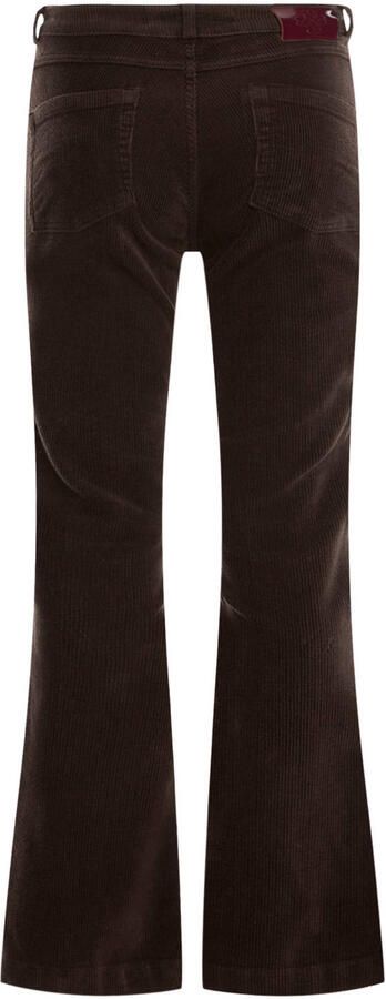Para Mi corduroy flared broek bruin - Foto 3