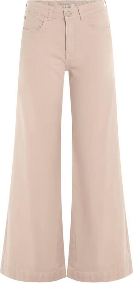 Para Mi denim high waist flared broek lichtroze - Foto 3
