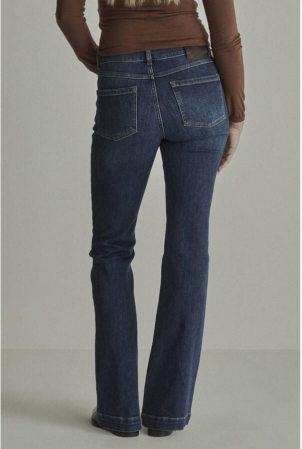 Para Mi flared jeans donkerblauw - Foto 2