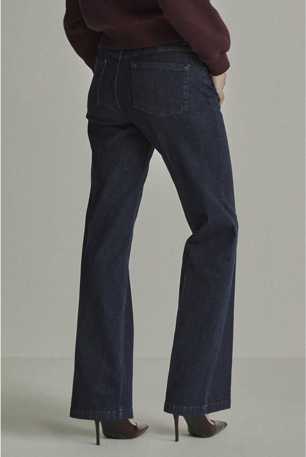 Para Mi flared jeans donkerblauw - Foto 2