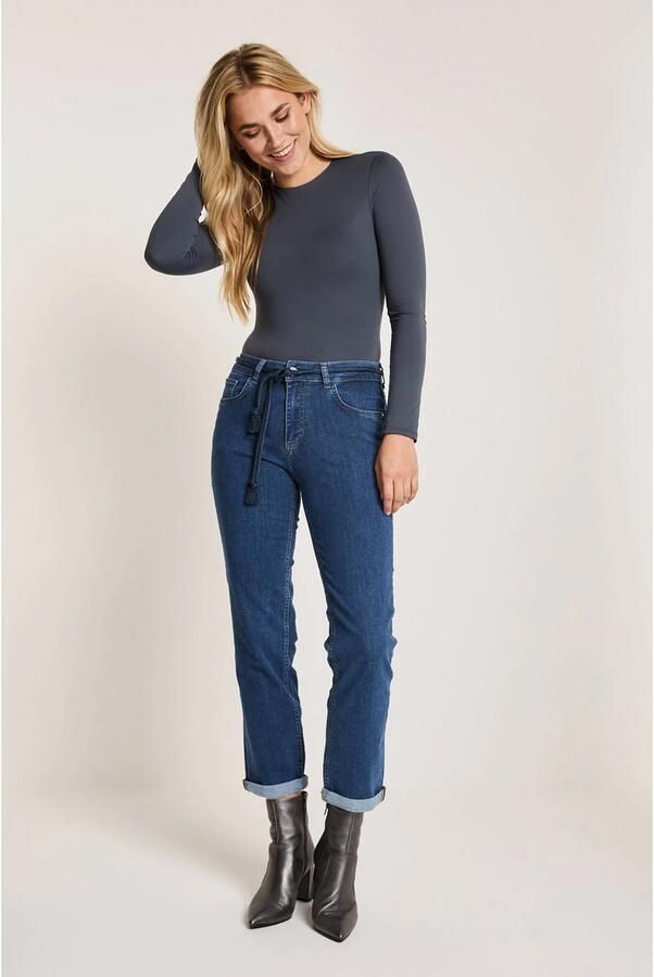 Para Mi high waist loose jeans Bobby medium blue denim