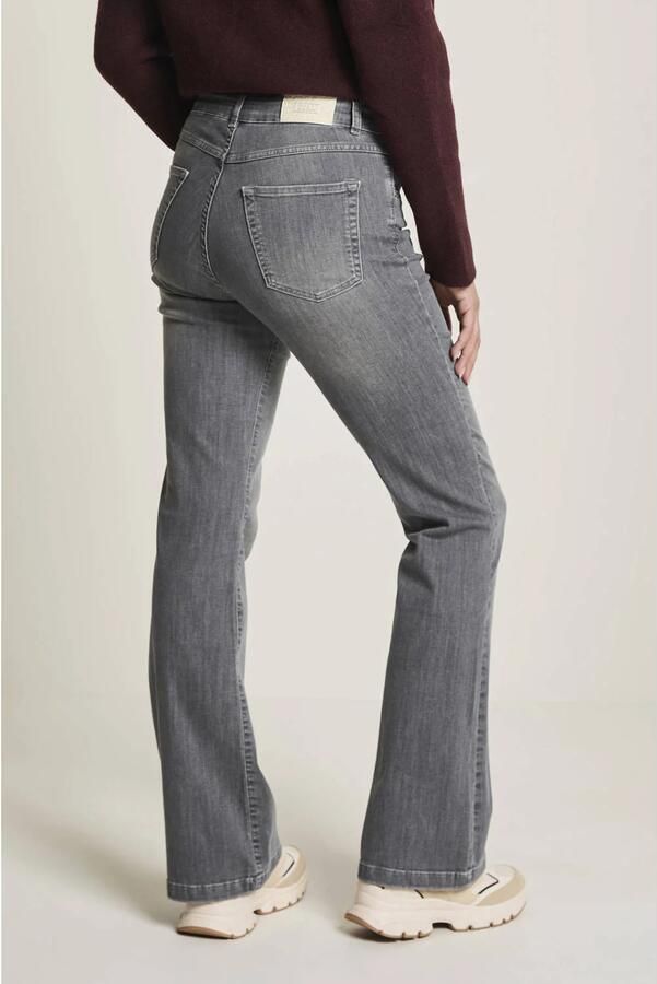 Para Mi high waist flared jeans grey denim - Foto 2