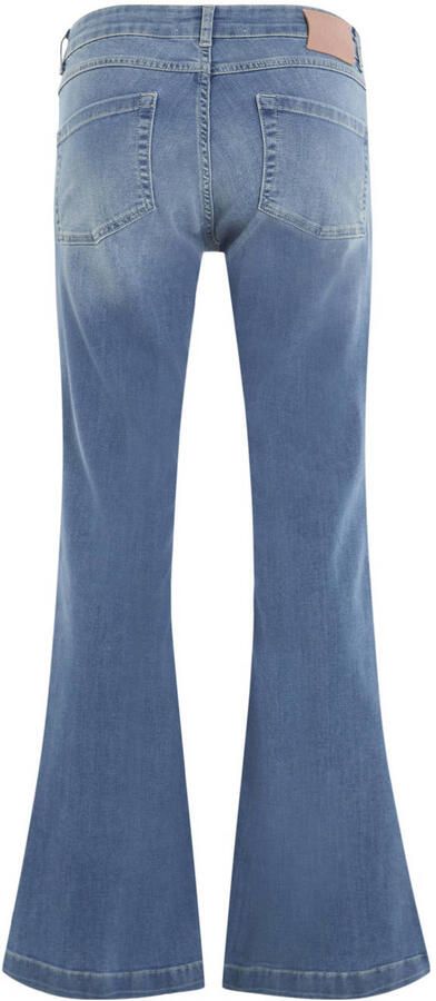 Para Mi high waist flared jeans medium blue denim - Foto 3