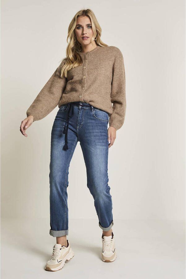 Para Mi high waist boyfriend jeans Bobby P-Form Denim blauw - Foto 2