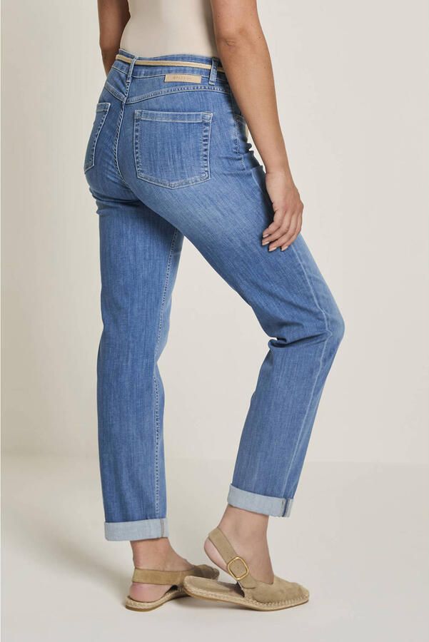 Para Mi high waist loose fit jeans medium blue denim - Foto 2