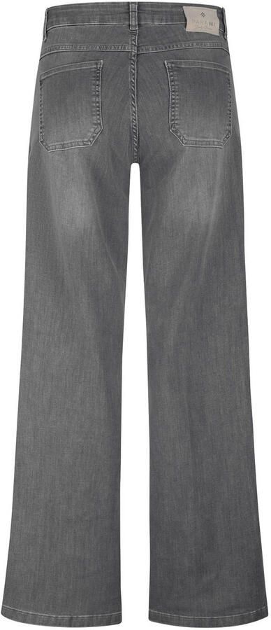 Para Mi high waist straight leg jeans grey denim - Foto 2
