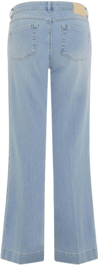 Para Mi high waist straight leg jeans light blue denim - Foto 3