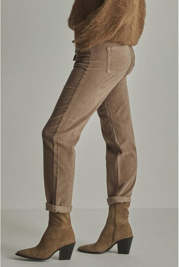 Para Mi straight leg broek bruin - Foto 2