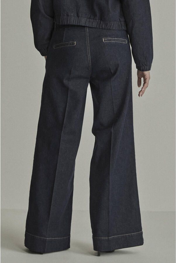Para Mi wide leg jeans donkerblauw - Foto 2