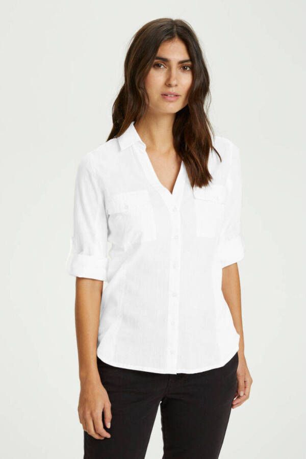 Part Two Cortnia Klassieke Shirt White Dames