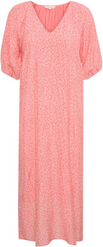Part Two gebloemde jurk SadePW DR roze wit