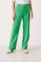 Part Two straight fit pantalon NadjaPW van gerecycled polyester groen - Thumbnail 1