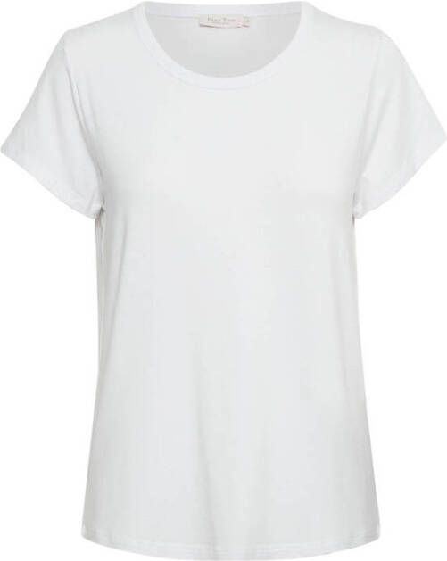 Part Two Modal Stretch Rata T-Shirt White Dames