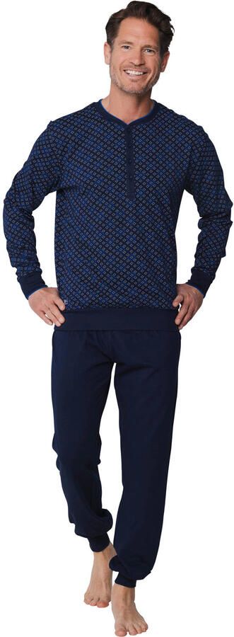 Pastunette for men pyjama donkerblauw