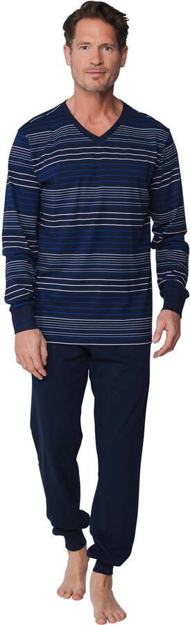 Pastunette for men pyjama donkerblauw