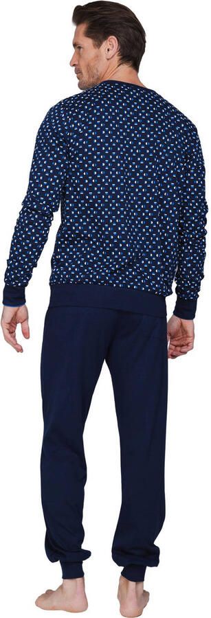 Pastunette for men pyjama set donkerblauw - Foto 2