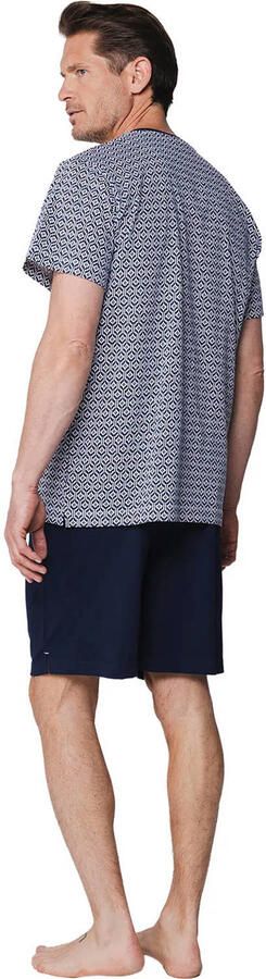 Pastunette for men shortama donkerblauw - Foto 2