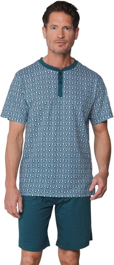 Pastunette for men shortama donkergroen