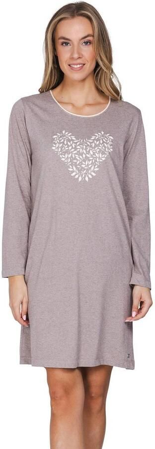 Pastunette nachthemd beige wit
