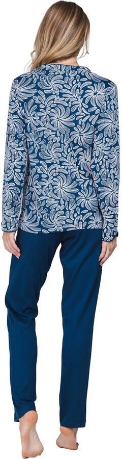 Pastunette pyjama set blauw wit - Foto 2