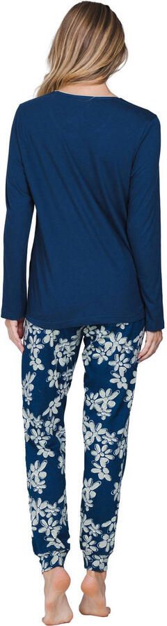 Pastunette pyjama set donkerblauw - Foto 3