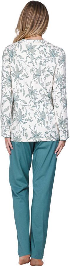 Pastunette pyjama set groen ecru - Foto 2