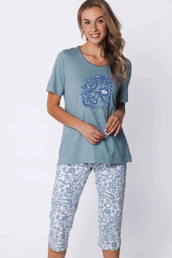 Pastunette pyjama lichtblauw