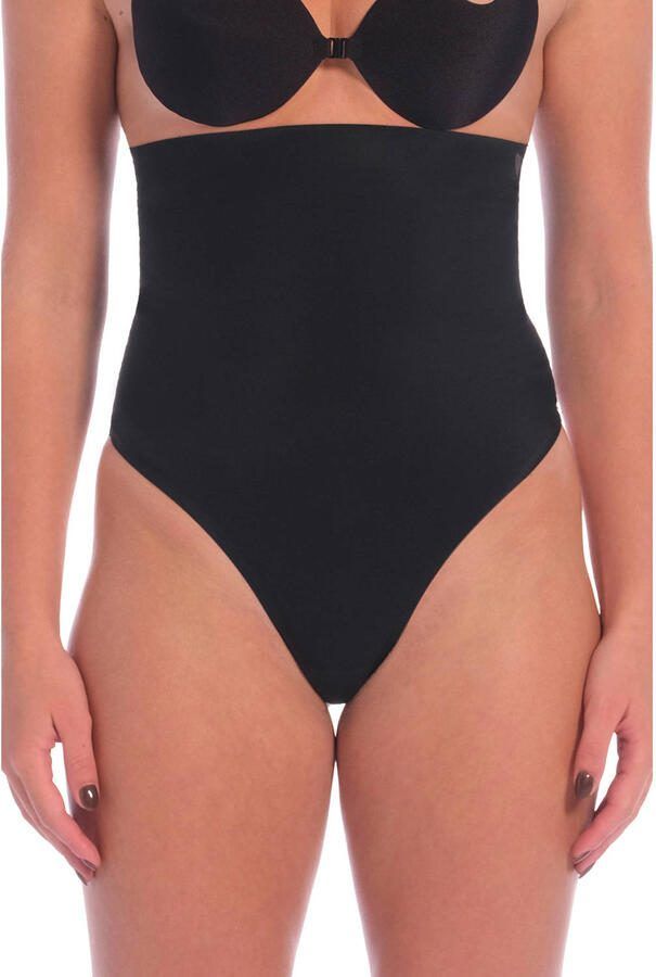 Perfect Secrets high waist corrigerende string Power Shaper zwart - Foto 2
