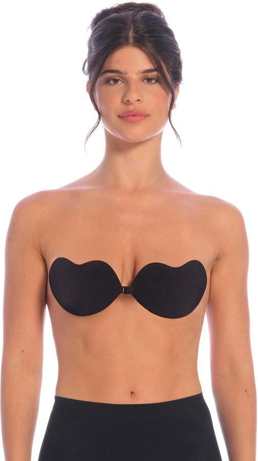 Perfect Secrets voorgevormde strapless plak bh No Show Bra zwart