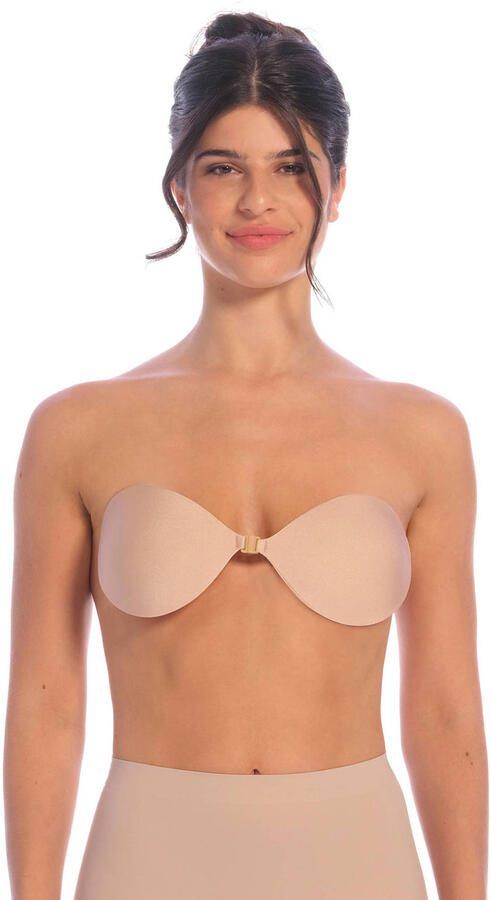 Perfect Secrets voorgevormde strapless plak bh Stick On Bra beige