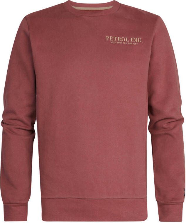 Petrol Industries sweater met logo brick