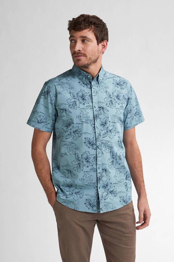 Petrol Industries Shirt met korte mouwen met print all-over - Foto 3