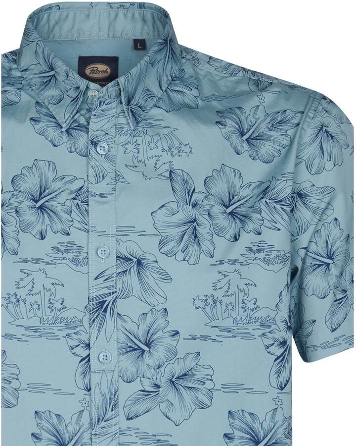 Petrol Industries Shirt met korte mouwen met print all-over